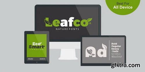 Leafco Font Family