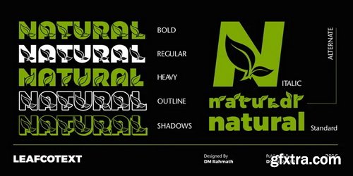 Leafco Font Family