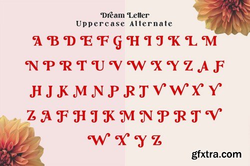 Dream Letter, Display Serif Font