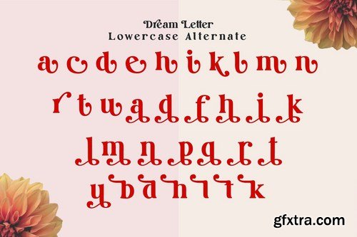 Dream Letter, Display Serif Font