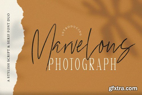 Marvelous Photograph - Font Duo