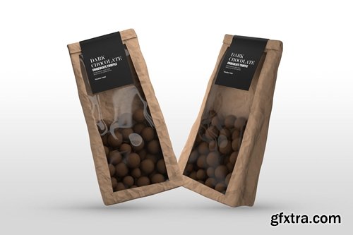 Chocolate Packet Mockups