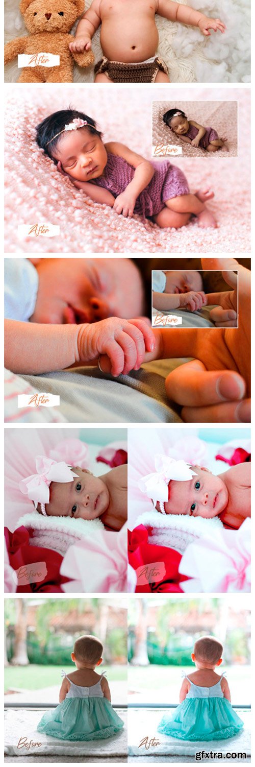 6 Newborn Mood Lightroom Presets 4631120