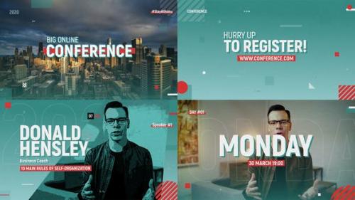 Videohive - Online Conference Promo