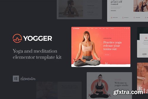 ThemeForest - Yogger v1.0 - Meditation and Yoga Elementor Template Kit - 27659536