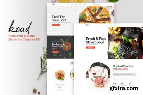 ThemeForest - Koad v1.0 - Restaurant & Bistro Elementor Template Kits - 27601066