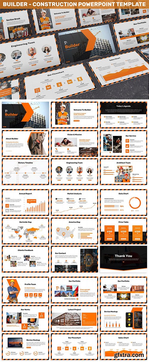 Builder - Construction Powerpoint Template