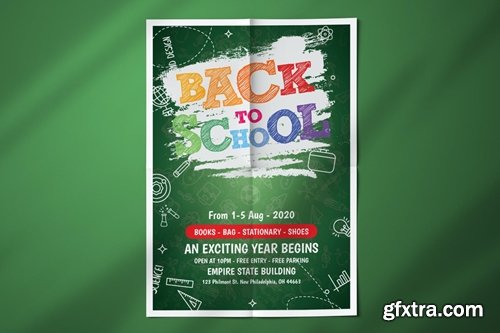 Back to School Flyer Template