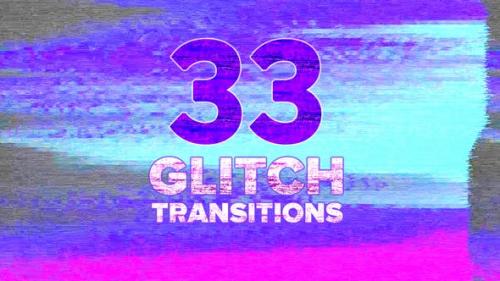 Videohive - Glitch Transitions Pack