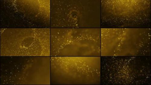 Videohive - Golden Particles Pack
