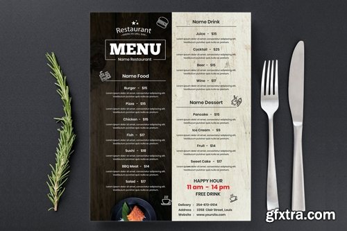 Restaurant Menu Template