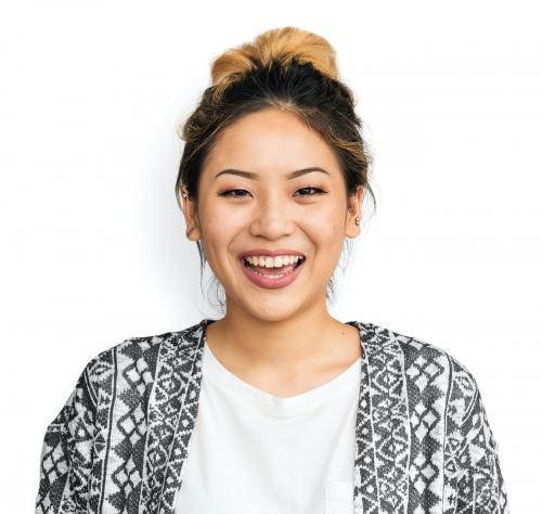 Asian Woman Smiling Happiness Concept - 6685