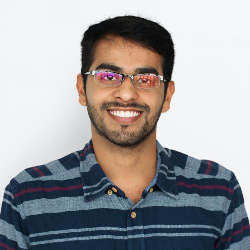 Indian Man Smiling Studio Concept - 6706