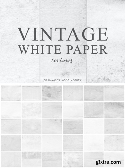 White Vintage Paper Textures