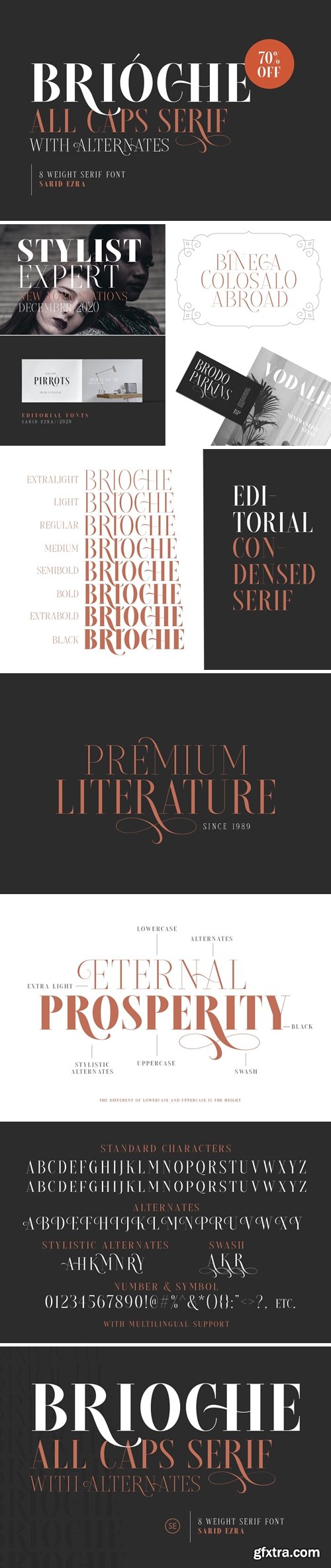 CreativeMarket - Brioche Family 4552637