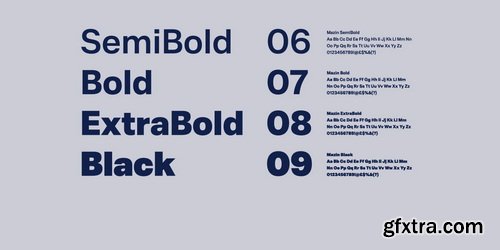 Mazin Font Family