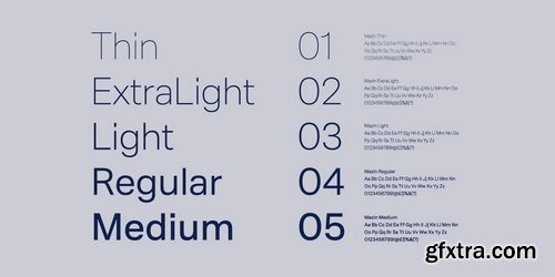 Mazin Font Family