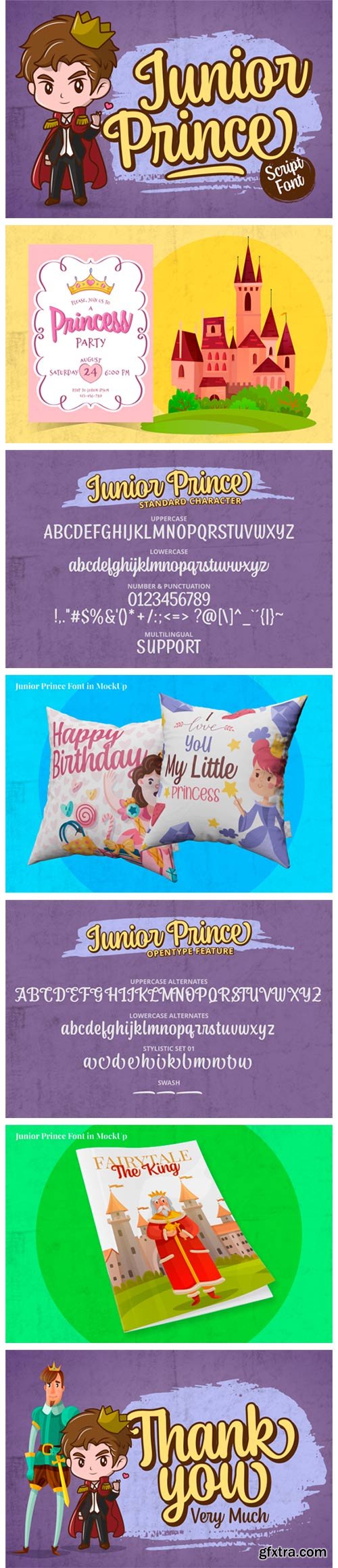 Junior Prince Font