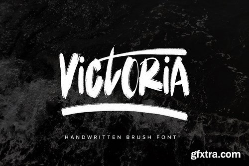 Victoria - Handwritten Brush Font