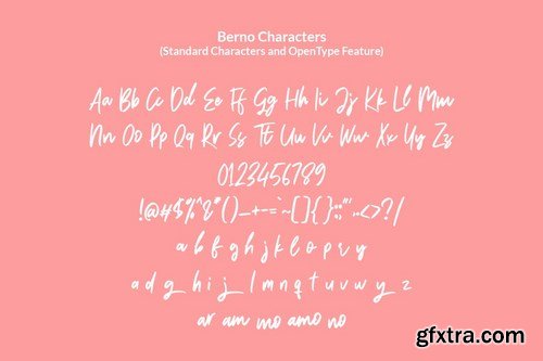 Berno - The Handwritten Brush