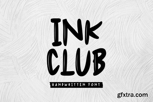 Ink Club - Handwritten Font