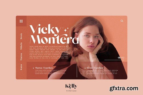 Kelly Bold - Gorgeous Sans Serif Typeface