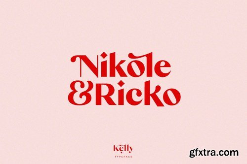 Kelly Bold - Gorgeous Sans Serif Typeface