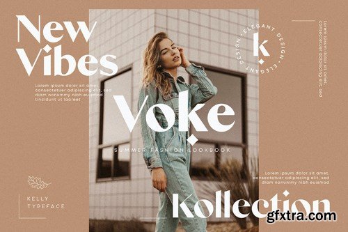 Kelly Bold - Gorgeous Sans Serif Typeface