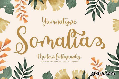 Somalia - Modern Calligraphy