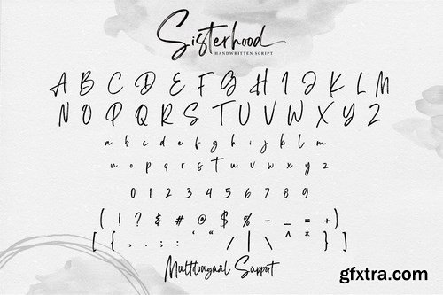 Sisterhood - Chic Brush Font