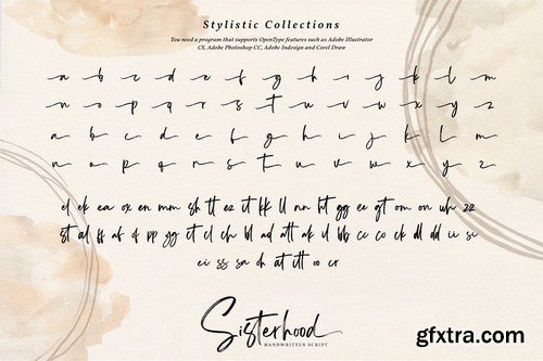 Sisterhood - Chic Brush Font