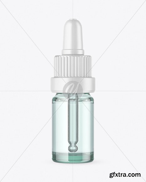 Clear Glass Dropper Bottle Mockup 63916