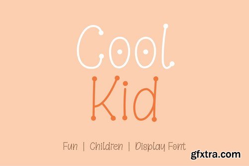 Cool Kid - Fun Children Display Font