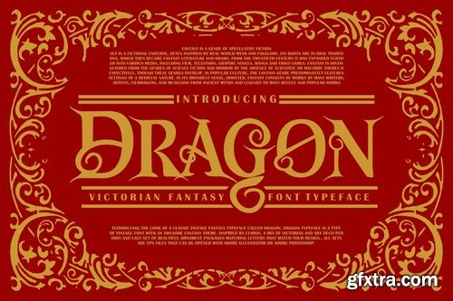 Dragon Victorian Font Typeface