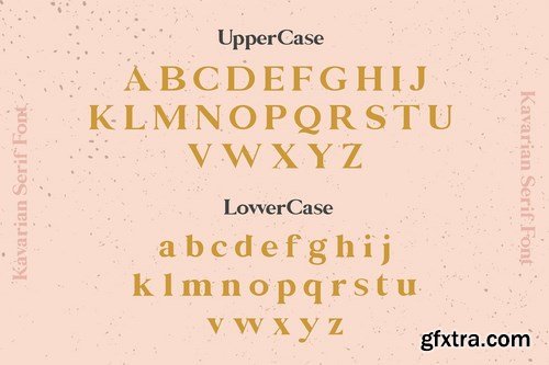 Kavarian Modern Elegant Serif Handmade Typeface