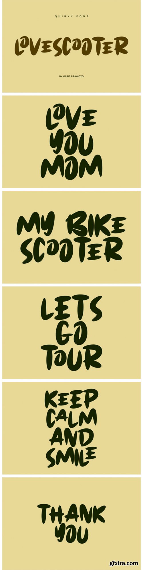 Lovescooter Font