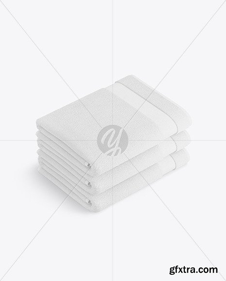 Three Towels Set Mockup 63968