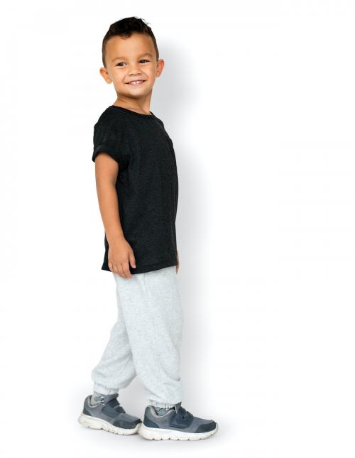 Little Boy Gesture Face Smile Expression Studio Portrait - 4994