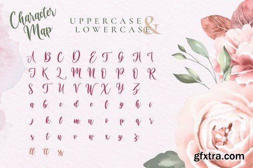 Virgi Ella - Lovely Calligraphy Font