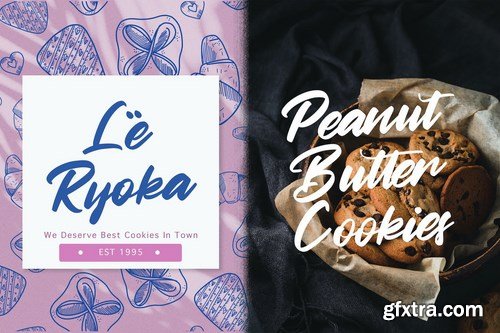 Betty Finty - Modern Script Font