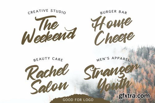 Betty Finty - Modern Script Font