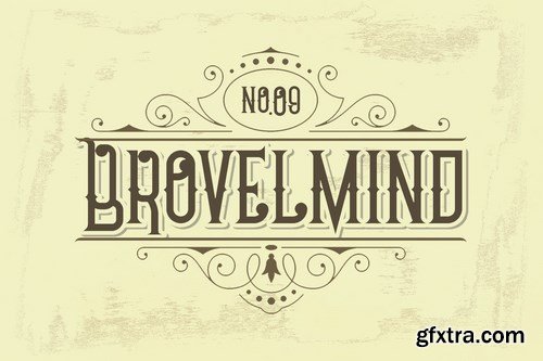 Chivel Mind - Vintage Font