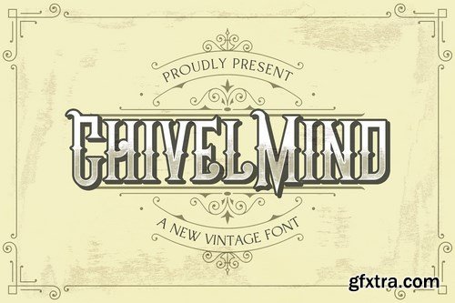 Chivel Mind - Vintage Font