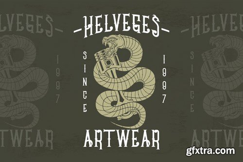 Chivel Mind - Vintage Font