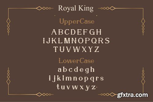 Royal King Vintage Serif Modern Font