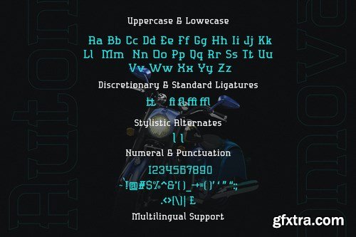 Automova - Sport Font