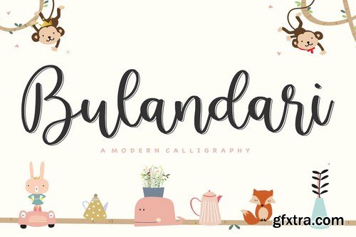 Bulandari YH - Modern Calligraphy Font