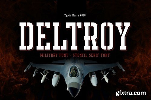 Deltory - Military Font