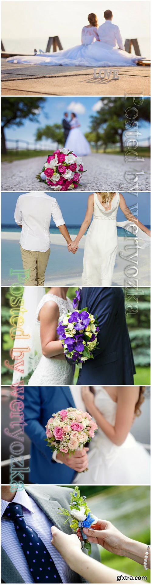 Wedding couple beautiful stock photo