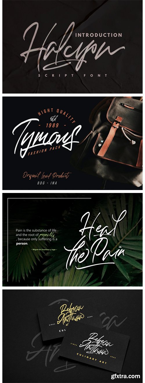 Halcyon Font